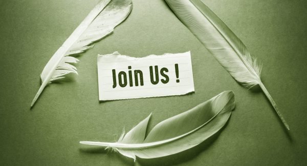 Close up of Words with JOIN , Business Concept Idea